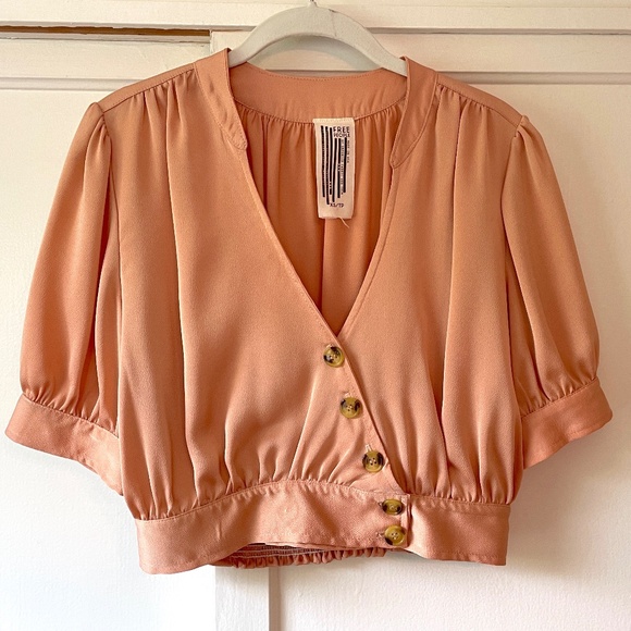 Free People Tops - Silky Free People Blouse